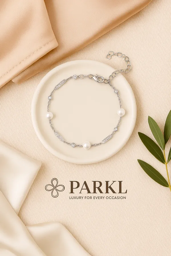925_Sterling_Silver_Pearl_Crystal_Bracelet_For_Women
