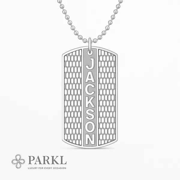 925_Sterling_Silver_Flat_Bar_Necklace_For_Men