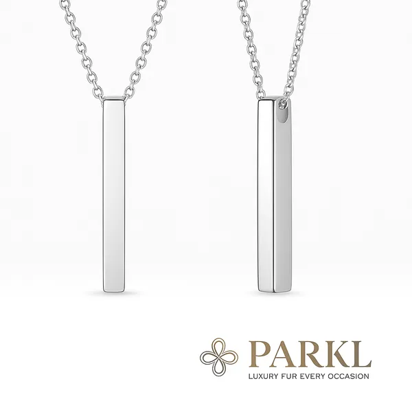 925_Sterling_Silver_Vertical_Bar_Pendant_For_Men