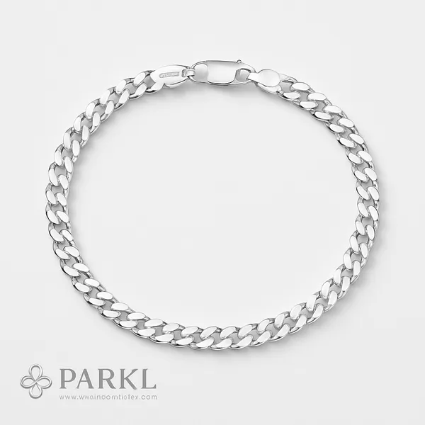 925_Sterling_Silver_Cuban_Bracelet_For_Men