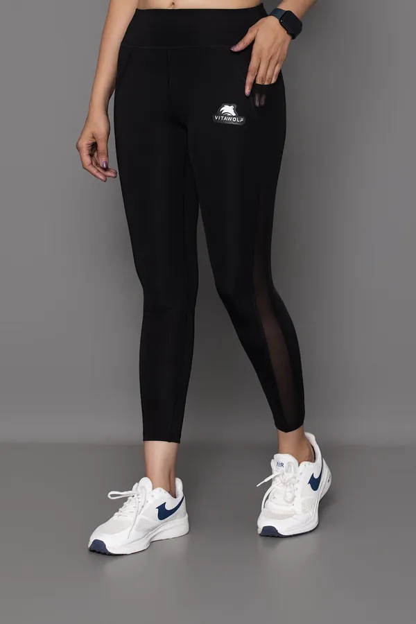 Black_Polyester_Casual_Leggings_For_Women