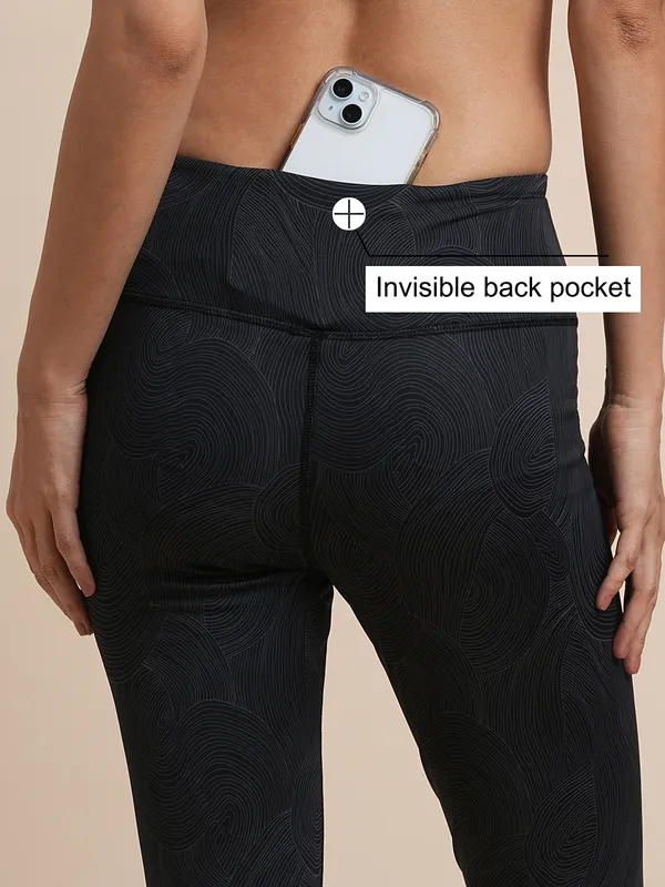 Black_Polyester_Casual_Leggings_For_Women