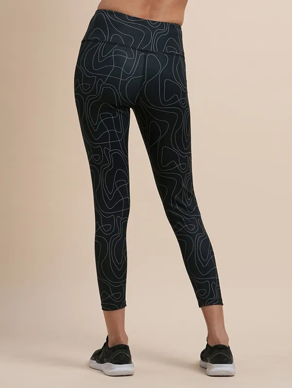 Black_Polyester_Casual_Leggings_For_Women