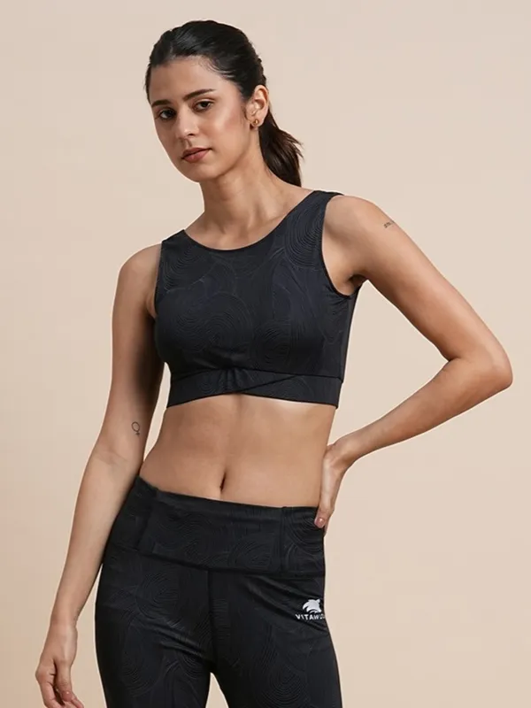 Black_Polyester_Casual_Sports_Bra_For_Women