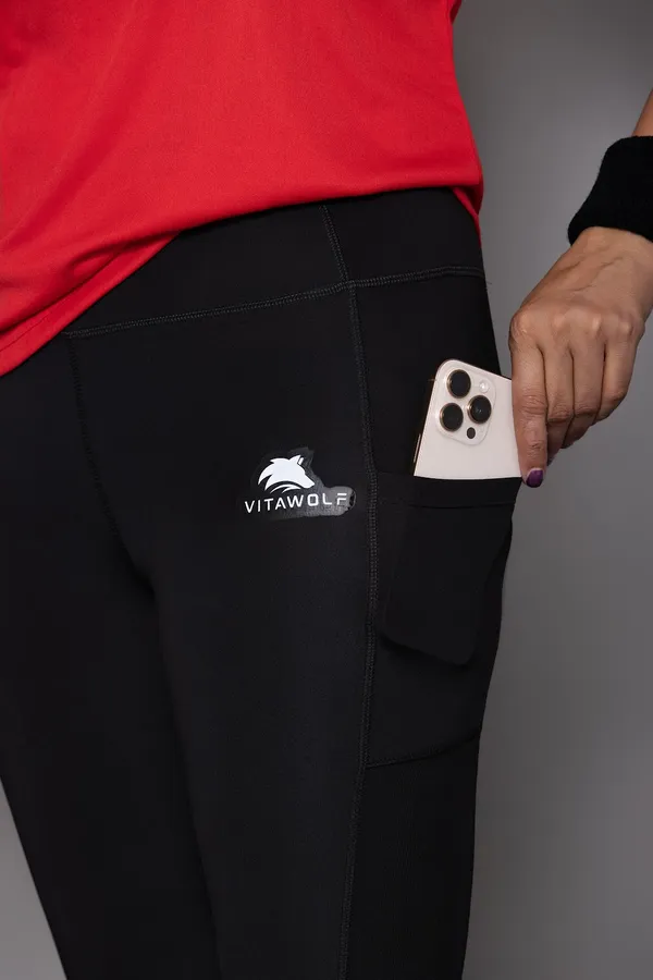 Black_Polyester_Casual_Leggings_For_Women