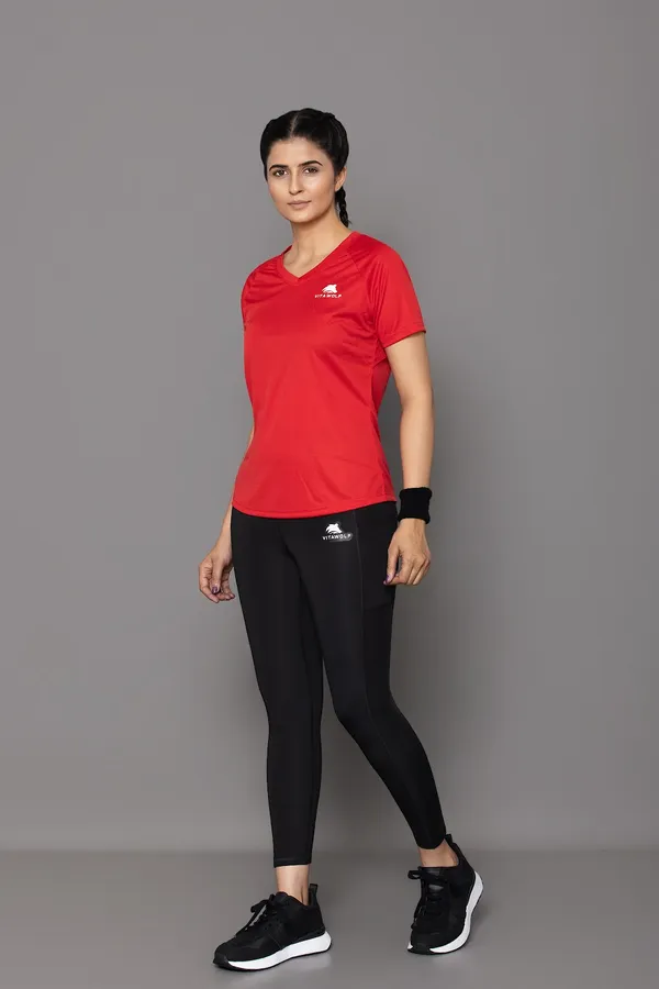 Black_Polyester_Casual_Leggings_For_Women
