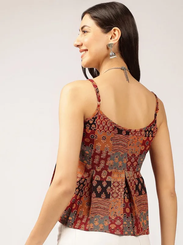 Ethnic_Printed_Sleeveless_Cotton_Peplum_Crop_Top