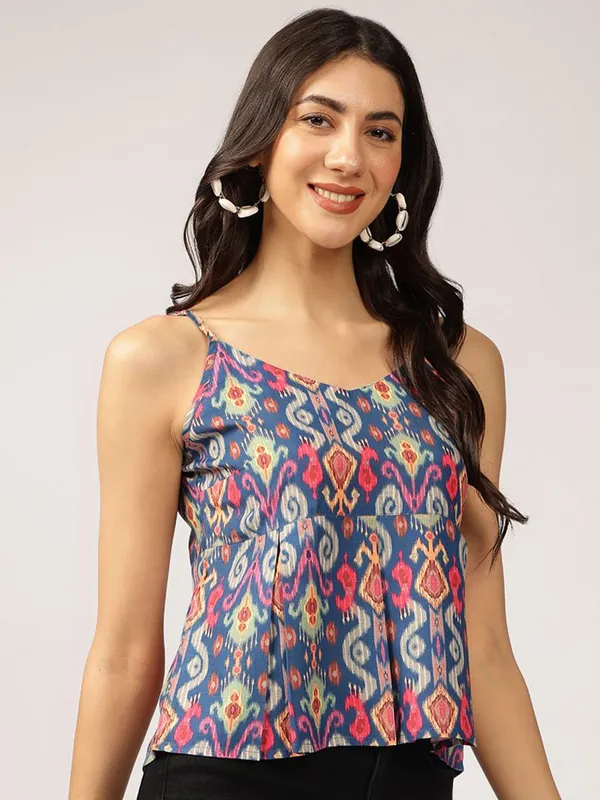 Ethnic_Printed_Sleeveless_Cotton_Peplum_Crop_Top