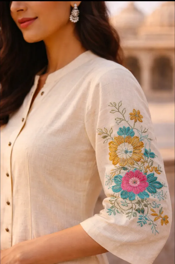 Off_White_Cotton_Flex_Kurta_Set