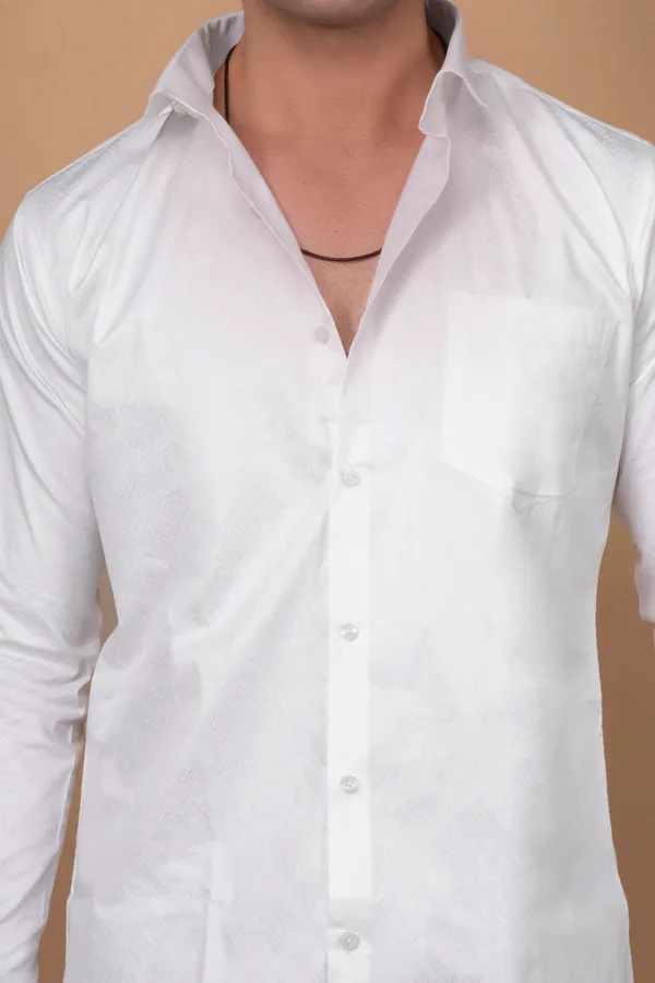 White_Giza_Cotton_Printed_Slim_Fit_Shirts_For_Men