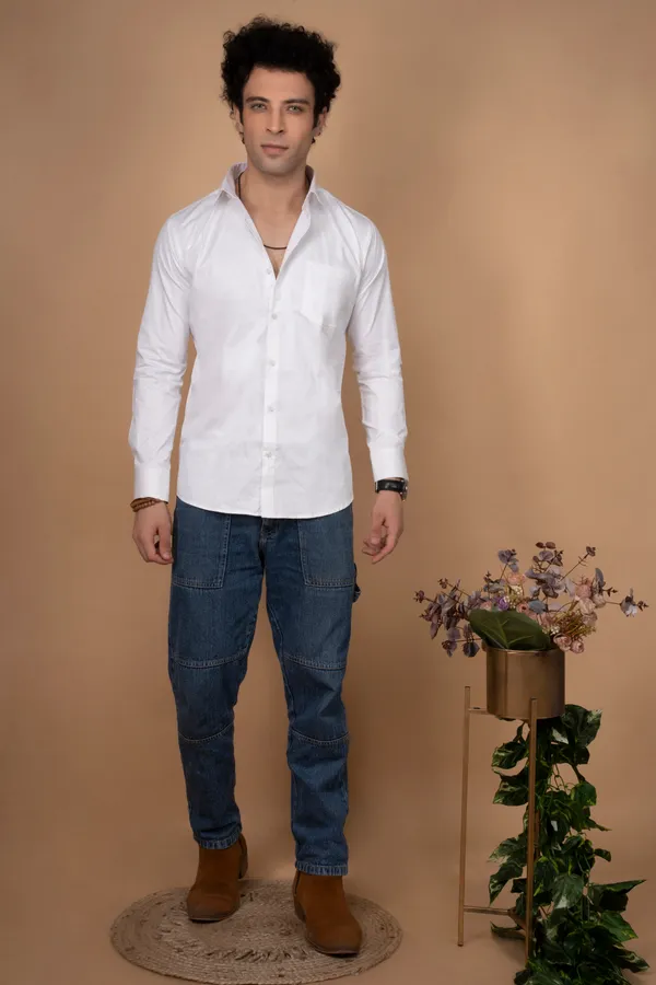 White_Giza_Cotton_Printed_Slim_Fit_Shirts_For_Men