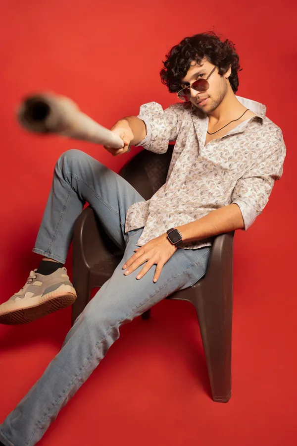 Beige_Giza_Cotton_Printed_Slim_Fit_Shirts_For_Men