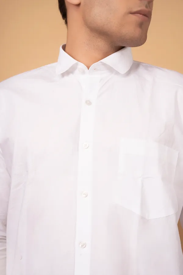 White_Luxury_Cotton_Cutway_Collar_Full_Sleeves_Shirts_For_Men