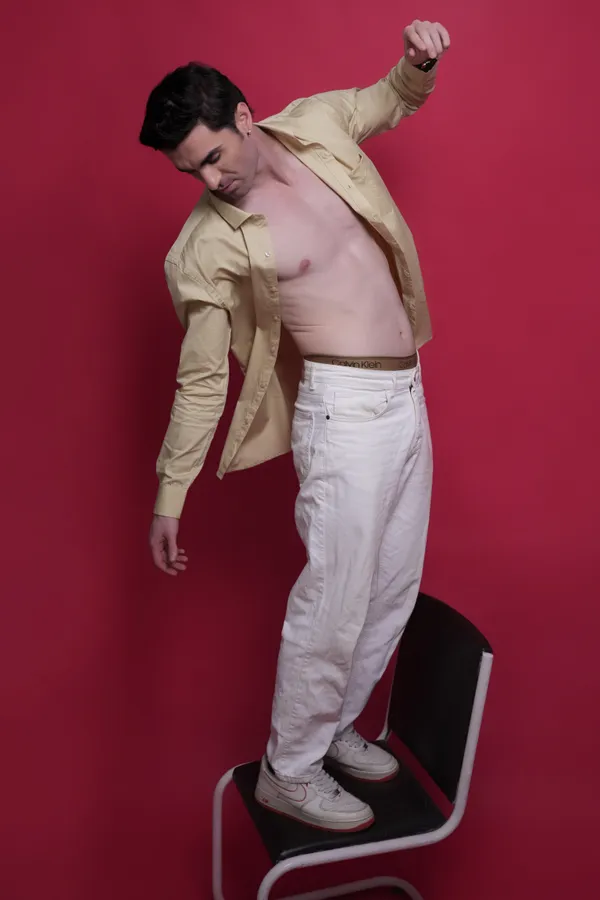 Beige_Cotton_Cutway_Collar_Full_Sleeves_Shirts_For_Men