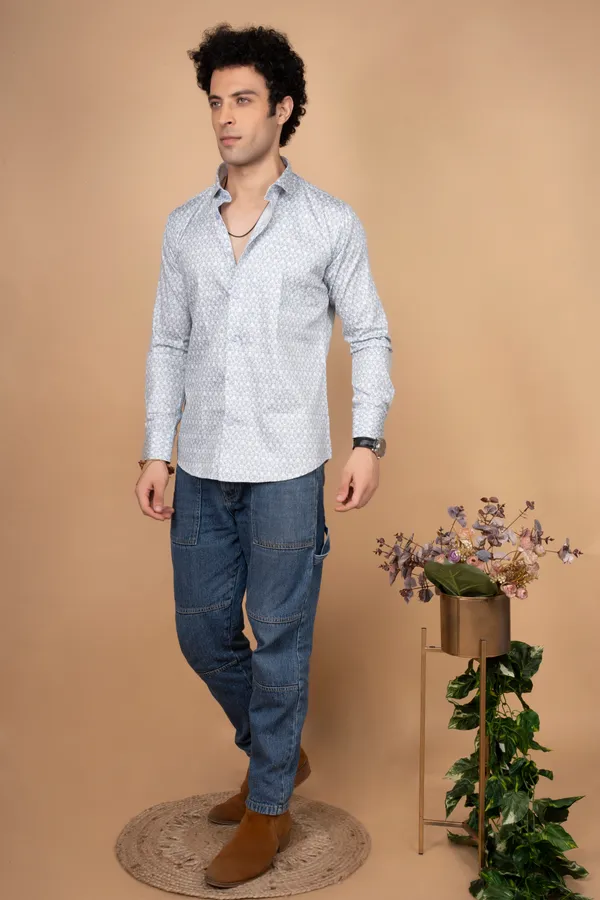 Blue_Giza_Cotton_Printed_Slim_Fit_Shirts_For_Men