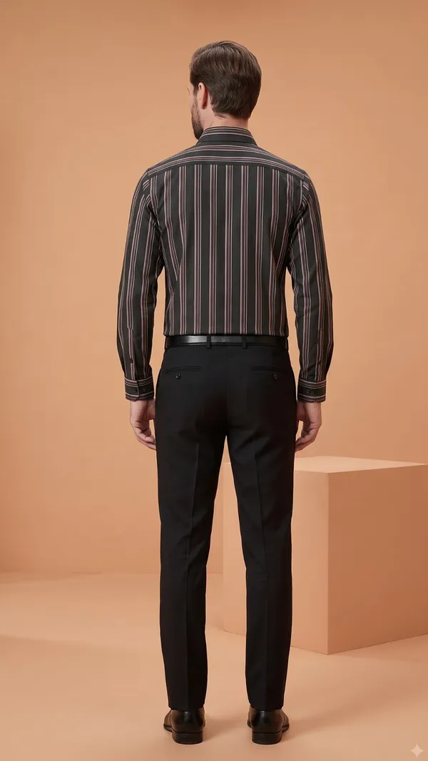 Multi_Colour_Giza_Cotton_Stripes_Slim_Fit_Shirts_For_Men
