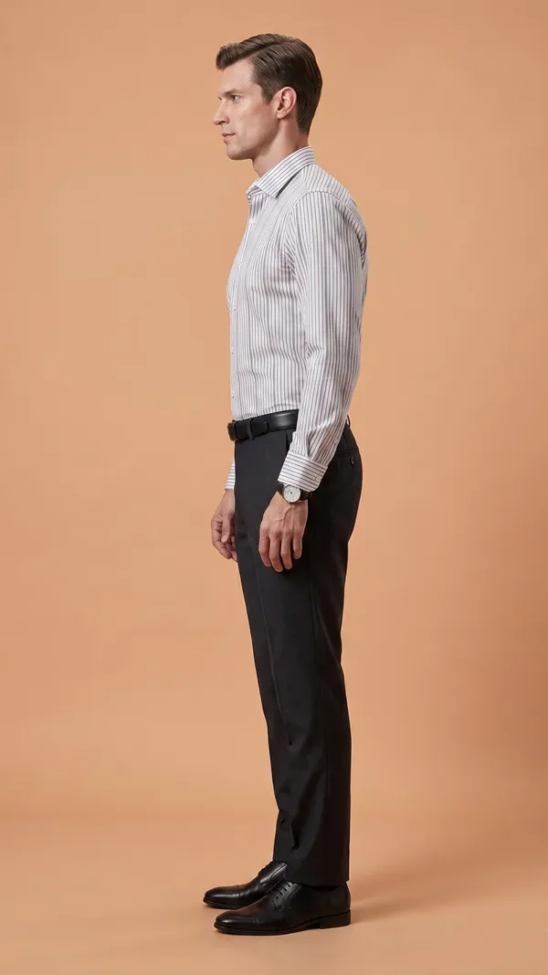 Multi_Colour_Giza_Cotton_Stripes_Slim_Fit_Shirts_For_Men
