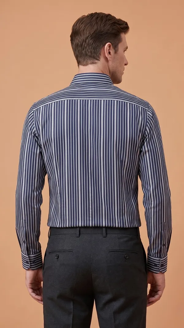 Multi_Colour_Giza_Cotton_Stripes_Slim_Fit_Shirts_For_Men