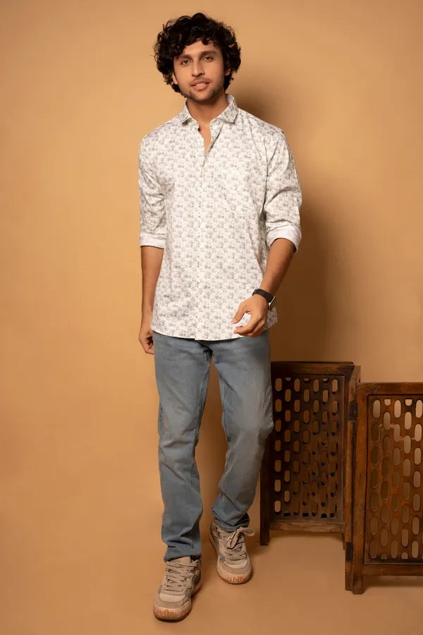 Green_Giza_Cotton_Printed_Slim_Fit_Shirts_For_Men