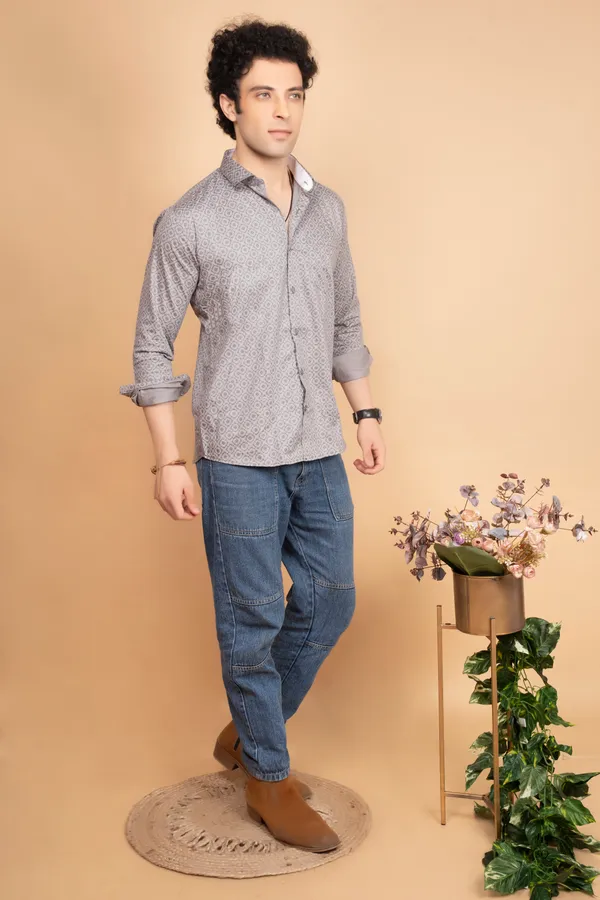 Tan_Giza_Cotton_Printed_Slim_Fit_Shirts_For_Men
