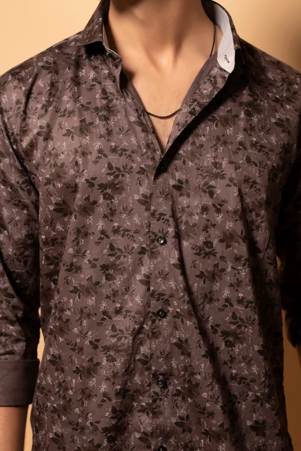 Dark_Brown_Giza_Cotton_Printed_Slim_Fit_Shirts_For_Men