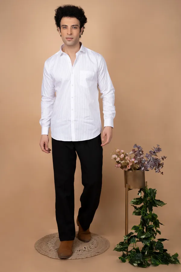 White_Luxury_Giza_Cutway_Collar_Full_Sleeves_Shirts_For_Men