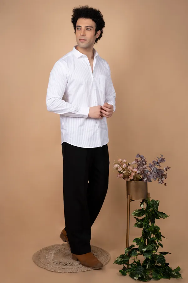 White_Luxury_Giza_Cutway_Collar_Full_Sleeves_Shirts_For_Men