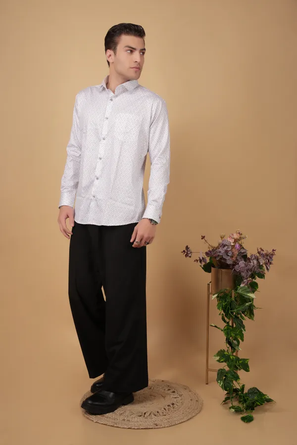 White_Giza_Cotton_Printed_Slim_Fit_Shirts_For_Men