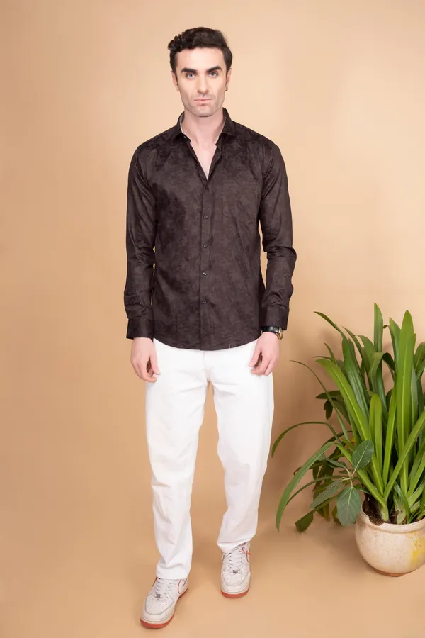 Maroon_Giza_Cotton_Printed_Slim_Fit_Shirts_For_Men