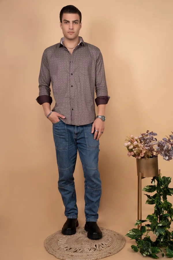 Maroon_Giza_Cotton_Printed_Slim_Fit_Shirts_For_Men
