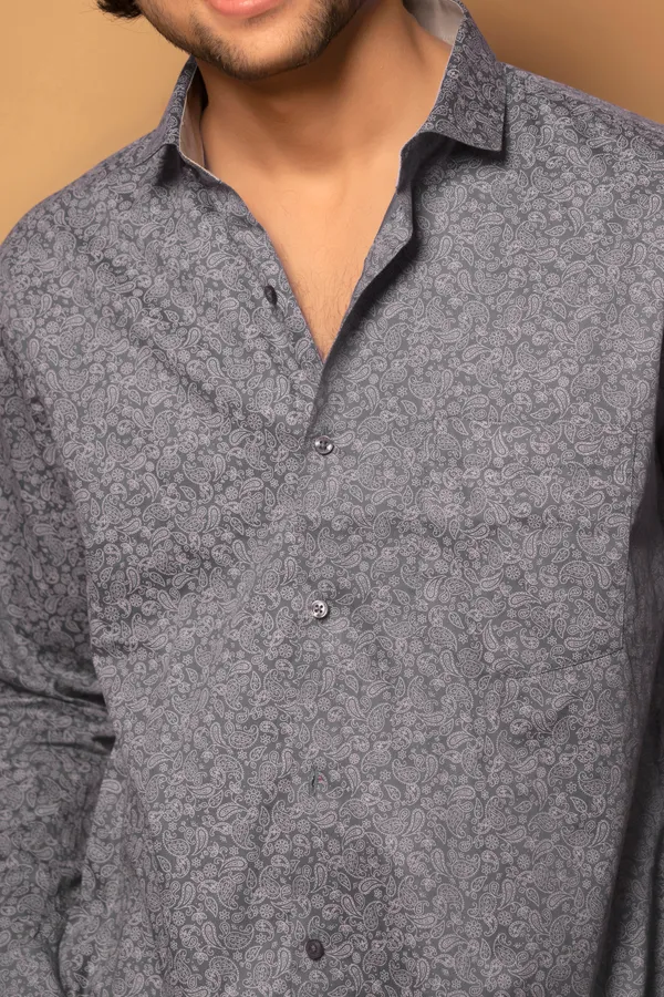 Blue_Giza_Cotton_Printed_Slim_Fit_Shirts_For_Men
