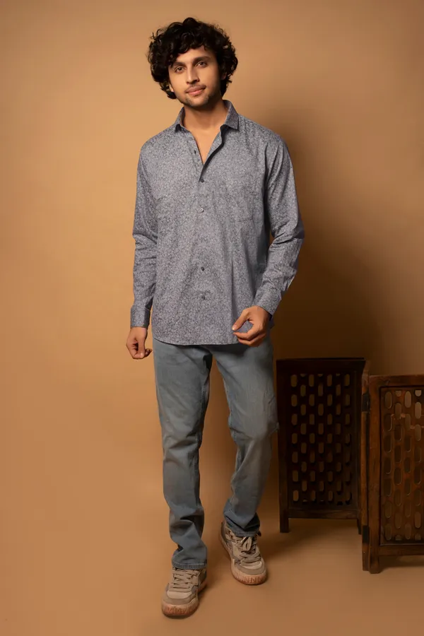 Blue_Giza_Cotton_Printed_Slim_Fit_Shirts_For_Men