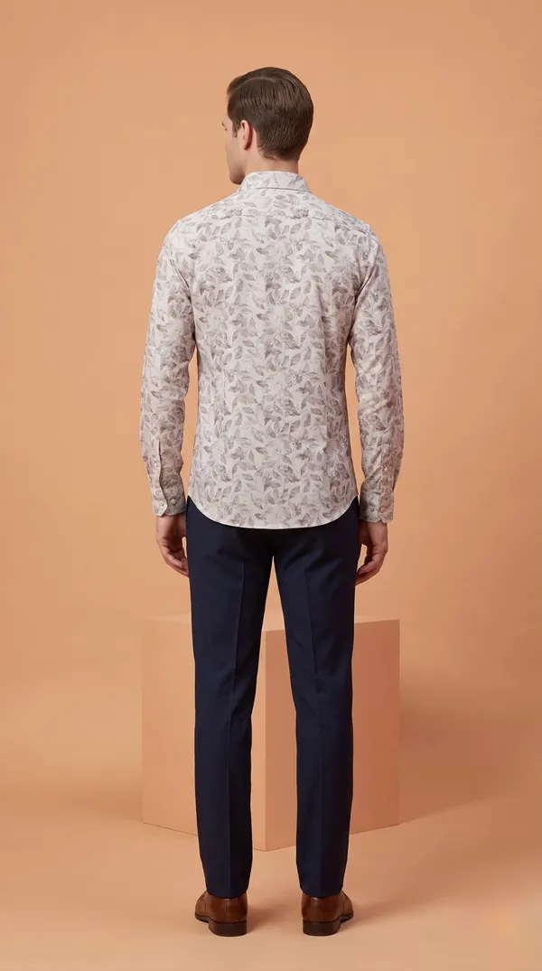 White_&_Pink_Giza_Cotton_Printed_Slim_Fit_Shirts_For_Men