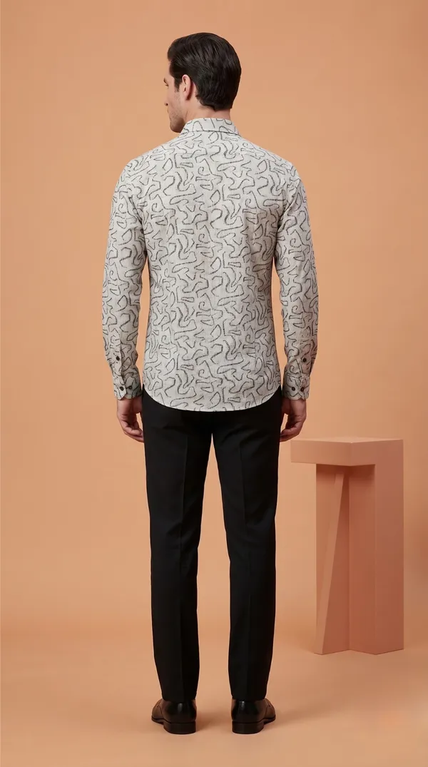 White_&_Black_Giza_Cotton_Printed_Slim_Fit_Shirts_For_Men