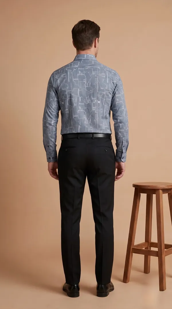 Blue_Giza_Cotton_Printed_Slim_Fit_Shirts_For_Men