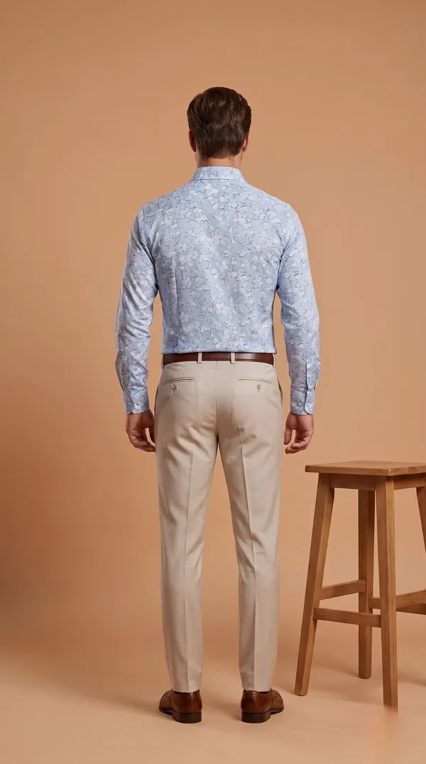 Blue_Giza_Cotton_Printed_Slim_Fit_Shirts_For_Men