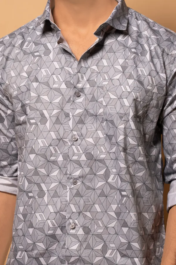 Brown_Giza_Cotton_Printed_Slim_Fit_Shirts_For_Men