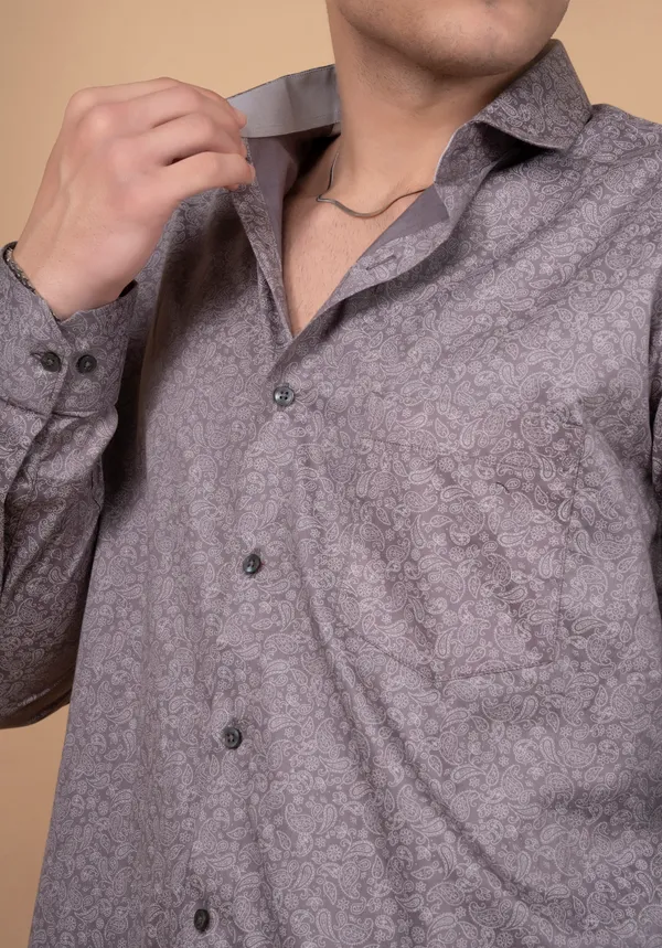 Smoke_Grey_Giza_Cotton_Printed_Slim_Fit_Shirts_For_Men