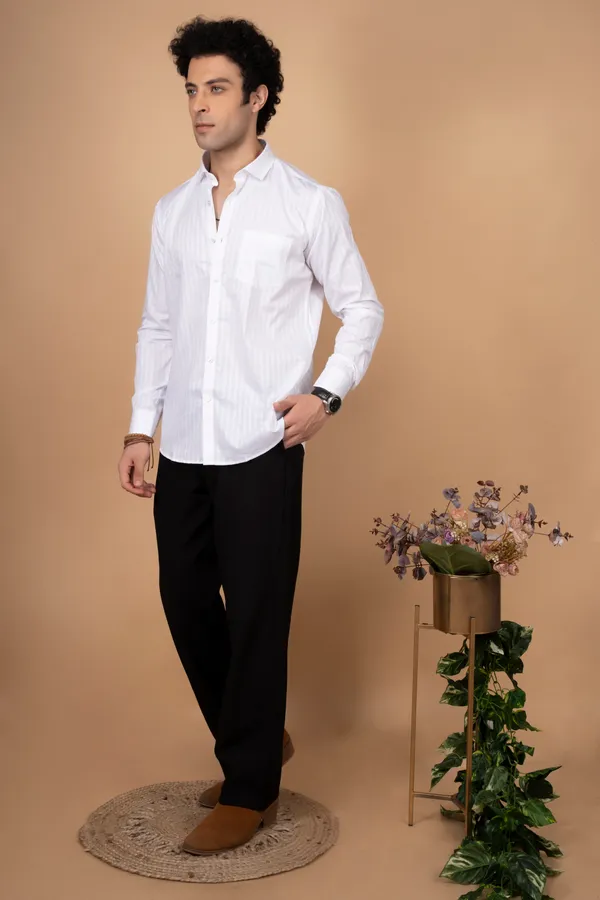 White_Luxury_Giza_Cutway_Collar_Full_Sleeves_Shirts_For_Men