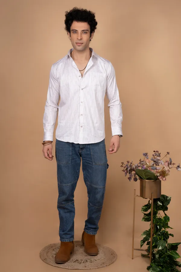 Beige_Giza_Cotton_Printed_Slim_Fit_Shirts_For_Men