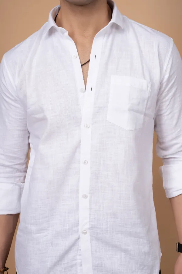 White_Luxury_Linen_Cutway_Collar_Full_Sleeves_Shirts_For_Men