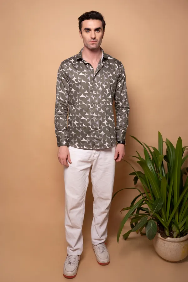 Brown_Giza_Cotton_Printed_Slim_Fit_Shirts_For_Men