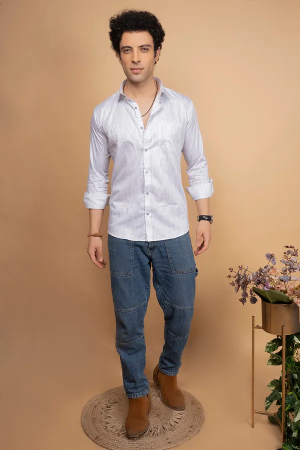 Light_Grey_Giza_Cotton_Printed_Slim_Fit_Shirts_For_Men