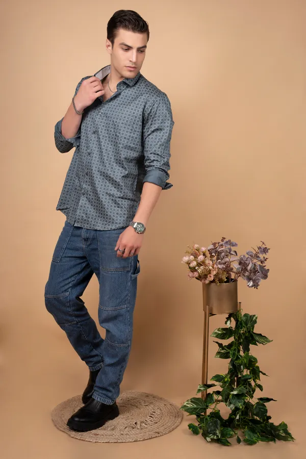 Teal_Giza_Cotton_Printed_Slim_Fit_Shirts_For_Men