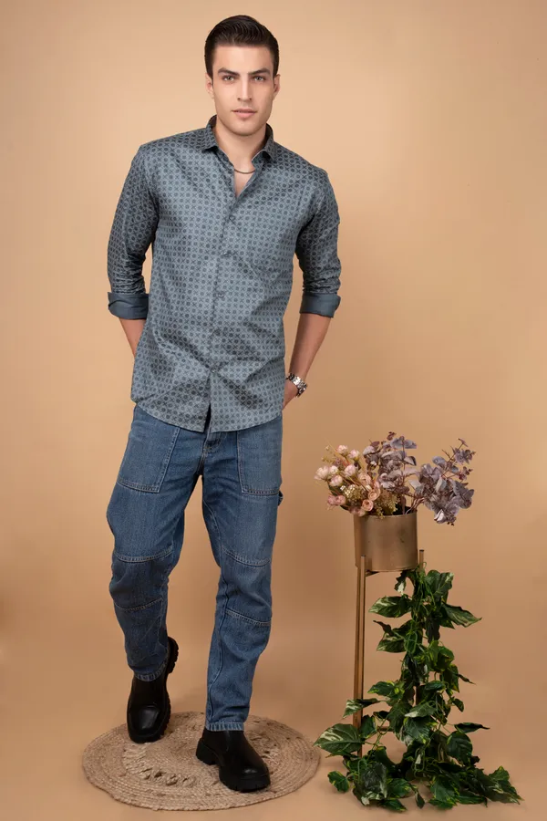 Teal_Giza_Cotton_Printed_Slim_Fit_Shirts_For_Men