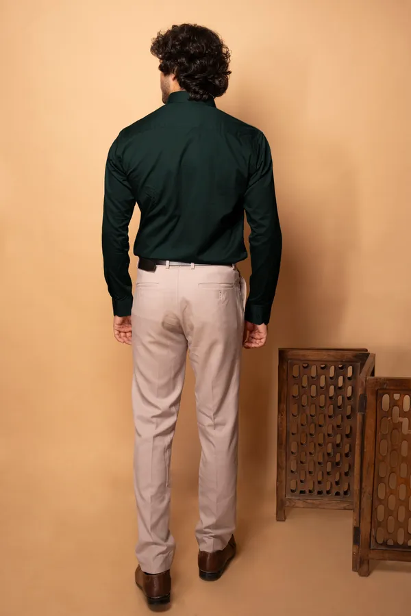 Dark_Green_Cotton_Cutway_Collar_Full_Sleeves_Shirts_For_Men