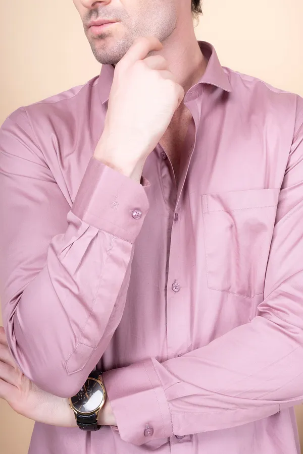 Coral_Pink_Cotton_Cutway_Collar_Full_Sleeves_Shirts_For_Men
