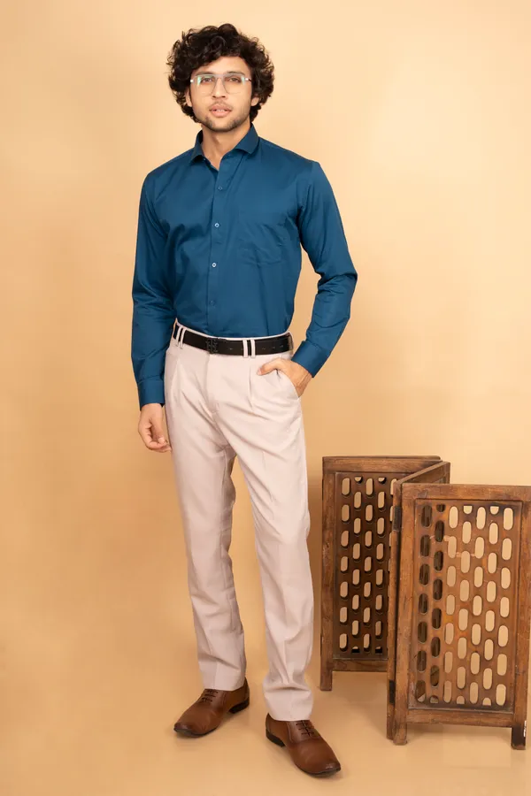 Blue_Cotton_Cutway_Collar_Full_Sleeves_Shirts_For_Men