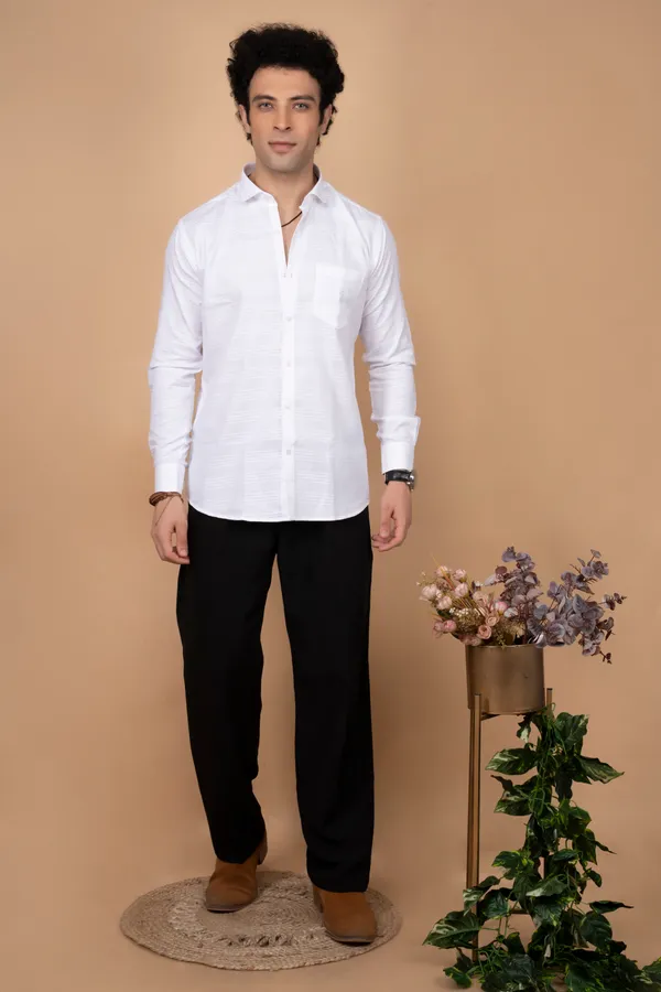 White_Luxury_Giza_Cutway_Collar_Full_Sleeves_Shirts_For_Men