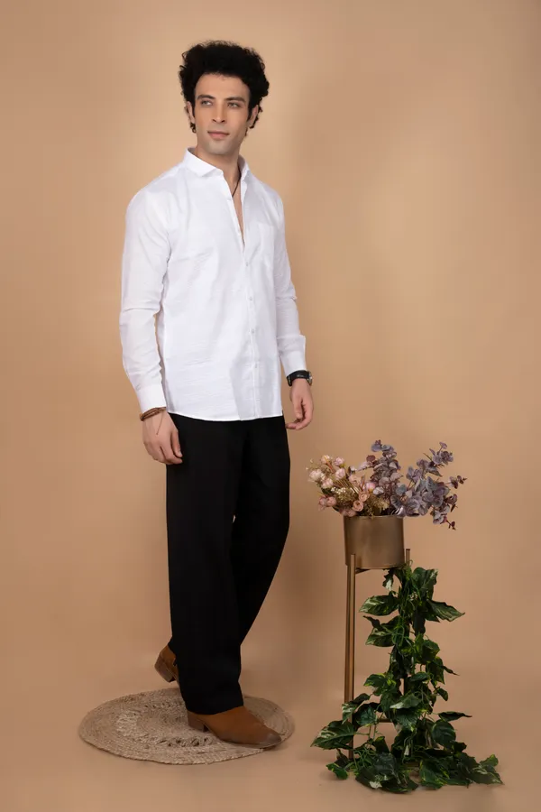 White_Luxury_Giza_Cutway_Collar_Full_Sleeves_Shirts_For_Men